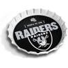 YouTheFan Officially-Licensed NFL Bottlecap Serving Tray – 13” x 13” – Bottle Cap Shaped Tray – 100% Melamine, Dishwasher Safe, BPA Free – Great Fan Gift(Las Vegas Raiders)