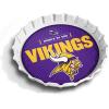 YouTheFan Officially-Licensed NFL Bottlecap Serving Tray – 13” x 13” – Bottle Cap Shaped Tray – 100% Melamine, Dishwasher Safe, BPA Free – Great Fan Gift(Minnesota Vikings)