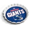 YouTheFan Officially-Licensed NFL Bottlecap Serving Tray – 13” x 13” – Bottle Cap Shaped Tray – 100% Melamine, Dishwasher Safe, BPA Free – Great Fan Gift(New York Giants)