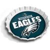 YouTheFan Officially-Licensed NFL Bottlecap Serving Tray – 13” x 13” – Bottle Cap Shaped Tray – 100% Melamine, Dishwasher Safe, BPA Free – Great Fan Gift(Philadelphia Eagles)