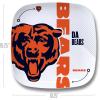 YouTheFan Officially-Licensed NFL Large Party Plate – 10.25” x 10.25” – 100% Melamine, Dishwasher Safe, BPA Free – Fan Gift for Snacks, appetizers and Food(Chicago Bears)