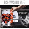 YouTheFan Officially-Licensed NFL Large Party Plate – 10.25” x 10.25” – 100% Melamine, Dishwasher Safe, BPA Free – Fan Gift for Snacks, appetizers and Food(Chicago Bears)