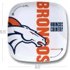 YouTheFan Officially-Licensed NFL Large Party Plate – 10.25” x 10.25” – 100% Melamine, Dishwasher Safe, BPA Free – Fan Gift for Snacks, appetizers and Food(Denver Broncos)