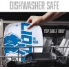 YouTheFan Officially-Licensed NFL Large Party Plate – 10.25” x 10.25” – 100% Melamine, Dishwasher Safe, BPA Free – Fan Gift for Snacks, appetizers and Food(Detroit Lions)