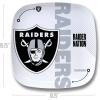 YouTheFan Officially-Licensed NFL Large Party Plate – 10.25” x 10.25” – 100% Melamine, Dishwasher Safe, BPA Free – Fan Gift for Snacks, appetizers and Food(Las Vegas Raiders)