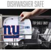YouTheFan Officially-Licensed NFL Large Party Plate – 10.25” x 10.25” – 100% Melamine, Dishwasher Safe, BPA Free – Fan Gift for Snacks, appetizers and Food(New York Giants)