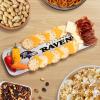 YouTheFan Officially-Licensed NFL Snack Platter Platter – 100% Melamine, Dishwasher Safe, BPA Free – 16” x 5” – Fan Gift for Snacks, appetizers and Food(Baltimore Ravens)