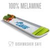 YouTheFan Officially-Licensed NFL Snack Platter Platter – 100% Melamine, Dishwasher Safe, BPA Free – 16” x 5” – Fan Gift for Snacks, appetizers and Food(Detroit Lions)