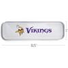 YouTheFan Officially-Licensed NFL Snack Platter Platter – 100% Melamine, Dishwasher Safe, BPA Free – 16” x 5” – Fan Gift for Snacks, appetizers and Food(Minnesota Vikings)