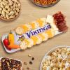 YouTheFan Officially-Licensed NFL Snack Platter Platter – 100% Melamine, Dishwasher Safe, BPA Free – 16” x 5” – Fan Gift for Snacks, appetizers and Food(Minnesota Vikings)