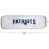 YouTheFan Officially-Licensed NFL Snack Platter Platter – 100% Melamine, Dishwasher Safe, BPA Free – 16” x 5” – Fan Gift for Snacks, appetizers and Food(New England Patriots)