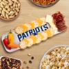 YouTheFan Officially-Licensed NFL Snack Platter Platter – 100% Melamine, Dishwasher Safe, BPA Free – 16” x 5” – Fan Gift for Snacks, appetizers and Food(New England Patriots)