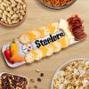 YouTheFan Officially-Licensed NFL Snack Platter Platter – 100% Melamine, Dishwasher Safe, BPA Free – 16” x 5” – Fan Gift for Snacks, appetizers and Food(Pittsburgh Steelers)