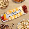 YouTheFan Officially-Licensed NFL Snack Platter Platter – 100% Melamine, Dishwasher Safe, BPA Free – 16” x 5” – Fan Gift for Snacks, appetizers and Food(Seattle Seahawks)