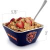 YouTheFan Officially-licensed NFL Small Snack Bowl – 100% Melamine, dishwasher safe, BPA free – Fan gift for snacks, appetizers and other small bites(Chicago Bears)