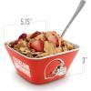 YouTheFan Officially-licensed NFL Small Snack Bowl – 100% Melamine, dishwasher safe, BPA free – Fan gift for snacks, appetizers and other small bites(Cleveland Browns)