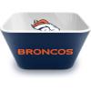 YouTheFan Officially-licensed NFL Small Snack Bowl – 100% Melamine, dishwasher safe, BPA free – Fan gift for snacks, appetizers and other small bites(Denver Broncos)