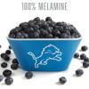 YouTheFan Officially-licensed NFL Small Snack Bowl – 100% Melamine, dishwasher safe, BPA free – Fan gift for snacks, appetizers and other small bites(Detroit Lions)