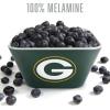 YouTheFan Officially-licensed NFL Small Snack Bowl – 100% Melamine, dishwasher safe, BPA free – Fan gift for snacks, appetizers and other small bites(Green Bay Packers)