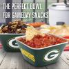 YouTheFan Officially-licensed NFL Small Snack Bowl – 100% Melamine, dishwasher safe, BPA free – Fan gift for snacks, appetizers and other small bites(Green Bay Packers)