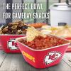YouTheFan Officially-licensed NFL Small Snack Bowl – 100% Melamine, dishwasher safe, BPA free – Fan gift for snacks, appetizers and other small bites(Kansas City Chiefs)