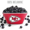 YouTheFan Officially-licensed NFL Small Snack Bowl – 100% Melamine, dishwasher safe, BPA free – Fan gift for snacks, appetizers and other small bites(Kansas City Chiefs)
