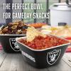 YouTheFan Officially-licensed NFL Small Snack Bowl – 100% Melamine, dishwasher safe, BPA free – Fan gift for snacks, appetizers and other small bites(Las Vegas Raiders)