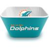 YouTheFan Officially-licensed NFL Small Snack Bowl – 100% Melamine, dishwasher safe, BPA free – Fan gift for snacks, appetizers and other small bites(Miami Dolphins)