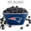 YouTheFan Officially-licensed NFL Small Snack Bowl – 100% Melamine, dishwasher safe, BPA free – Fan gift for snacks, appetizers and other small bites(New England Patriots)