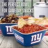 YouTheFan Officially-licensed NFL Small Snack Bowl – 100% Melamine, dishwasher safe, BPA free – Fan gift for snacks, appetizers and other small bites(New York Giants)
