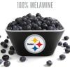 YouTheFan Officially-licensed NFL Small Snack Bowl – 100% Melamine, dishwasher safe, BPA free – Fan gift for snacks, appetizers and other small bites(Pittsburgh Steelers)