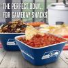 YouTheFan Officially-licensed NFL Small Snack Bowl – 100% Melamine, dishwasher safe, BPA free – Fan gift for snacks, appetizers and other small bites(Seattle Seahawks)
