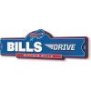 YouTheFan NFL 3D Street Sign, precision-crafted, ready-to-hang wall art, officially licensed and stylish addition for the ultimate team fan(Buffalo Bills)