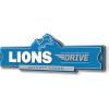 YouTheFan NFL 3D Street Sign, precision-crafted, ready-to-hang wall art, officially licensed and stylish addition for the ultimate team fan(Detroit Lions)