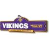 YouTheFan NFL 3D Street Sign, precision-crafted, ready-to-hang wall art, officially licensed and stylish addition for the ultimate team fan(Minnesota Vikings)