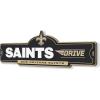 YouTheFan NFL 3D Street Sign, precision-crafted, ready-to-hang wall art, officially licensed and stylish addition for the ultimate team fan(New Orleans Saints)