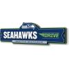 YouTheFan NFL 3D Street Sign, precision-crafted, ready-to-hang wall art, officially licensed and stylish addition for the ultimate team fan(Seattle Seahawks)