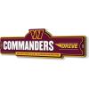 YouTheFan NFL 3D Street Sign, precision-crafted, ready-to-hang wall art, officially licensed and stylish addition for the ultimate team fan(Washington Commanders)
