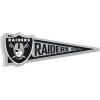 YouTheFan NFL 3D Wall Pennant, precision-crafted, unique shape made of multiple layers, ready-to-hang, officially licensed and stylish addition for ultimate team fan(Las Vegas Raiders)