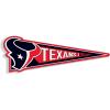 YouTheFan NFL 3D Wall Pennant, precision-crafted, unique shape made of multiple layers, ready-to-hang, officially licensed and stylish addition for ultimate team fan(Houston Texans)