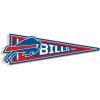 YouTheFan NFL 3D Wall Pennant, precision-crafted, unique shape made of multiple layers, ready-to-hang, officially licensed and stylish addition for ultimate team fan(Buffalo Bills)