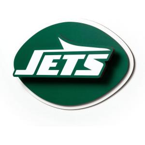 YouTheFan NFL 3D Die-Cut Wall Art, precision-crafted and laser-cut in the exact shape of your team’s logo, multiple layers create striking depth, ready-to-hang and officially licensed(New York Jets)