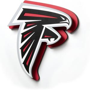 YouTheFan NFL 3D Die-Cut Wall Art, precision-crafted and laser-cut in the exact shape of your team’s logo, multiple layers create striking depth, ready-to-hang and officially licensed(Atlanta Falcons)
