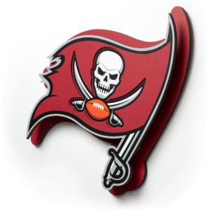 YouTheFan NFL 3D Die-Cut Wall Art, precision-crafted and laser-cut in the exact shape of your team’s logo, multiple layers create striking depth, ready-to-hang and officially licensed(Tampa Bay Buccaneers)