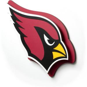 YouTheFan NFL 3D Die-Cut Wall Art, precision-crafted and laser-cut in the exact shape of your team’s logo, multiple layers create striking depth, ready-to-hang and officially licensed(Arizona Cardinals)
