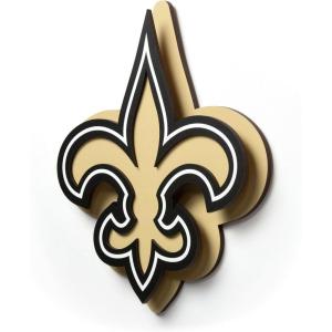 YouTheFan NFL 3D Die-Cut Wall Art, precision-crafted and laser-cut in the exact shape of your team’s logo, multiple layers create striking depth, ready-to-hang and officially licensed(New Orleans Saints)