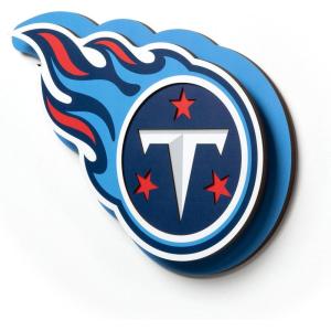 YouTheFan NFL 3D Die-Cut Wall Art, precision-crafted and laser-cut in the exact shape of your team’s logo, multiple layers create striking depth, ready-to-hang and officially licensed(Tennessee Titans)
