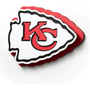 YouTheFan NFL 3D Die-Cut Wall Art, precision-crafted and laser-cut in the exact shape of your team’s logo, multiple layers create striking depth, ready-to-hang and officially licensed(Kansas City Chiefs)