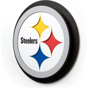 YouTheFan NFL 3D Die-Cut Wall Art, precision-crafted and laser-cut in the exact shape of your team’s logo, multiple layers create striking depth, ready-to-hang and officially licensed(Pittsburgh Steelers)