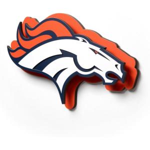 YouTheFan NFL 3D Die-Cut Wall Art, precision-crafted and laser-cut in the exact shape of your team’s logo, multiple layers create striking depth, ready-to-hang and officially licensed(Denver Broncos)